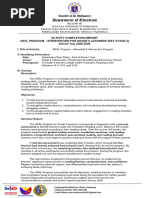 ARAL Reading Program Learner Roster | PDF