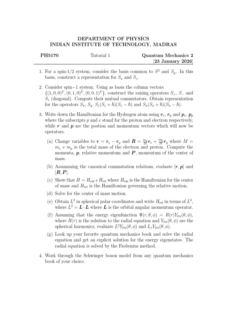 Tutorial 1 | PDF