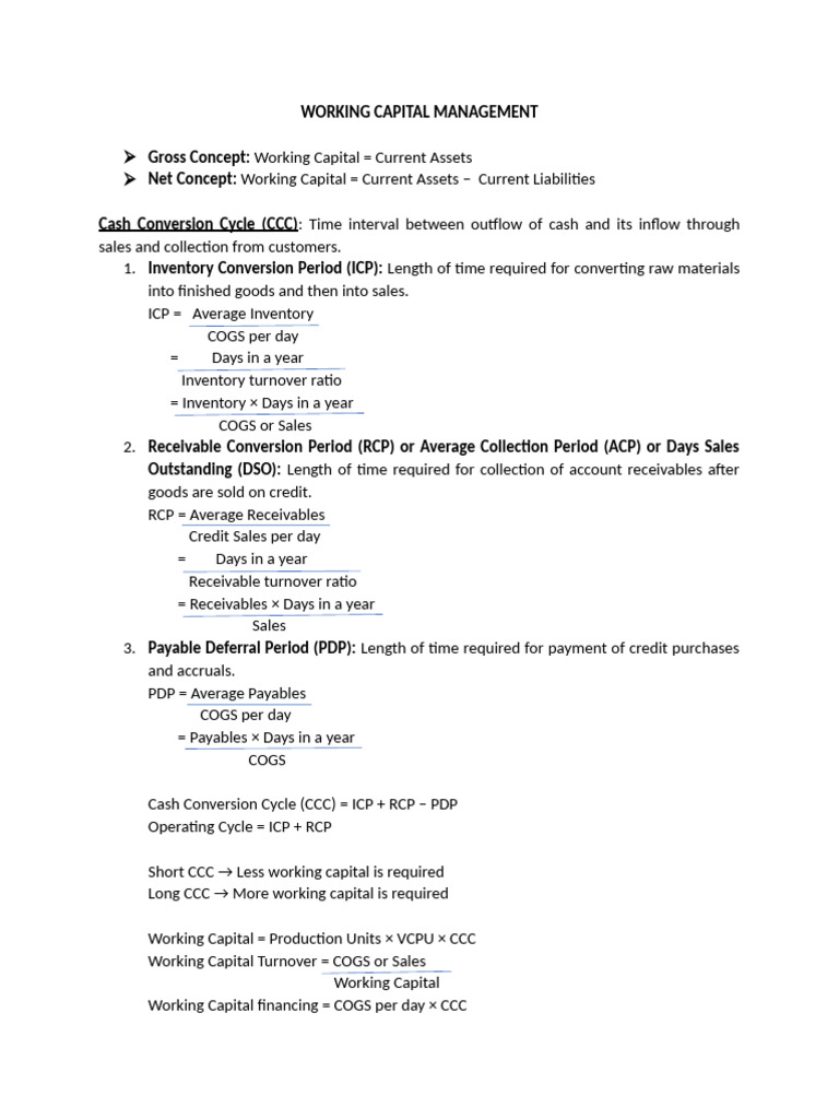 Working Capital Management_b5138be5 2c7c 4c82 Aa8e Bf9e0f405a32 | PDF