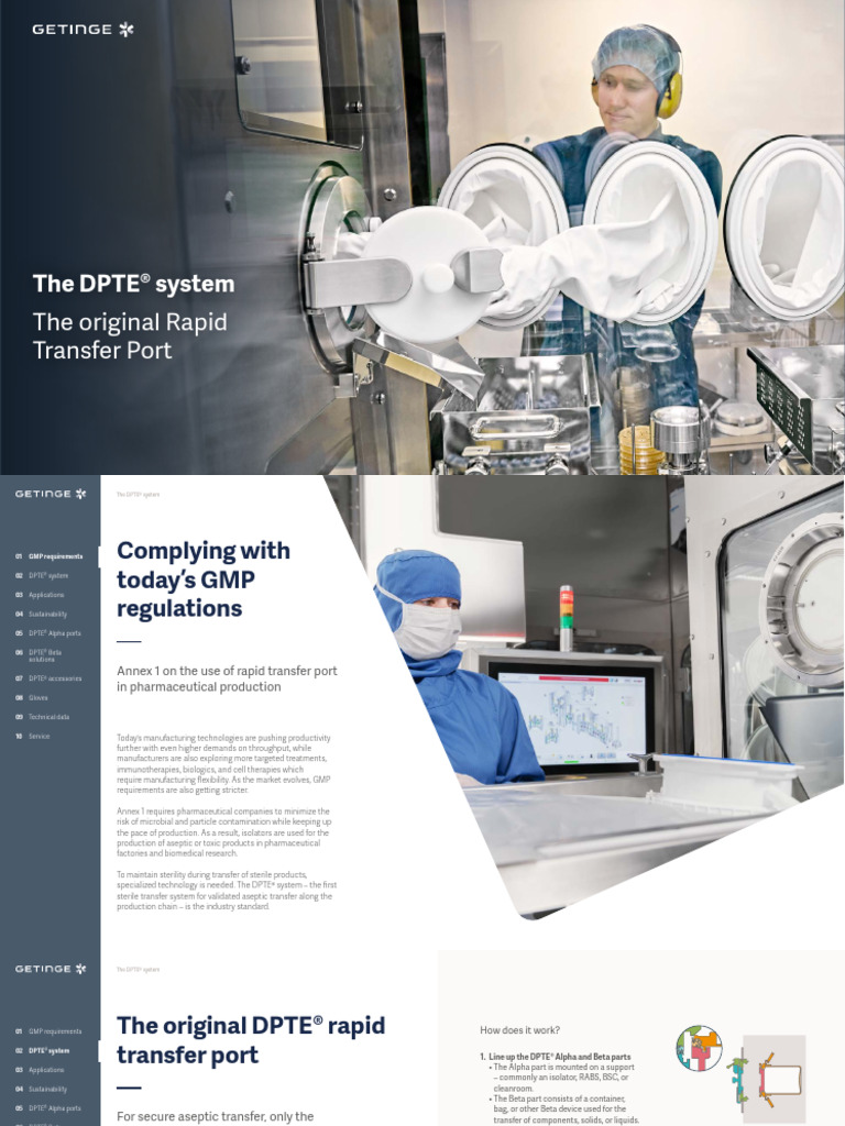 Dpte System Brochure 45638 en | PDF | Sterilization (Microbiology ...
