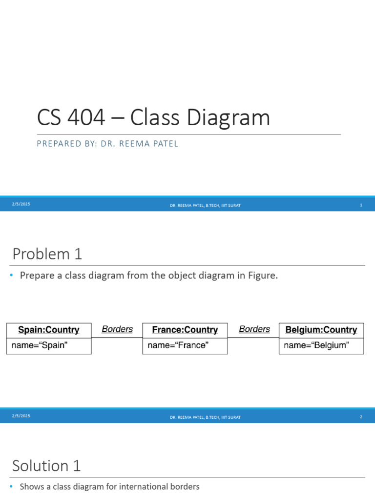 Class_Diagram_Exercise | PDF