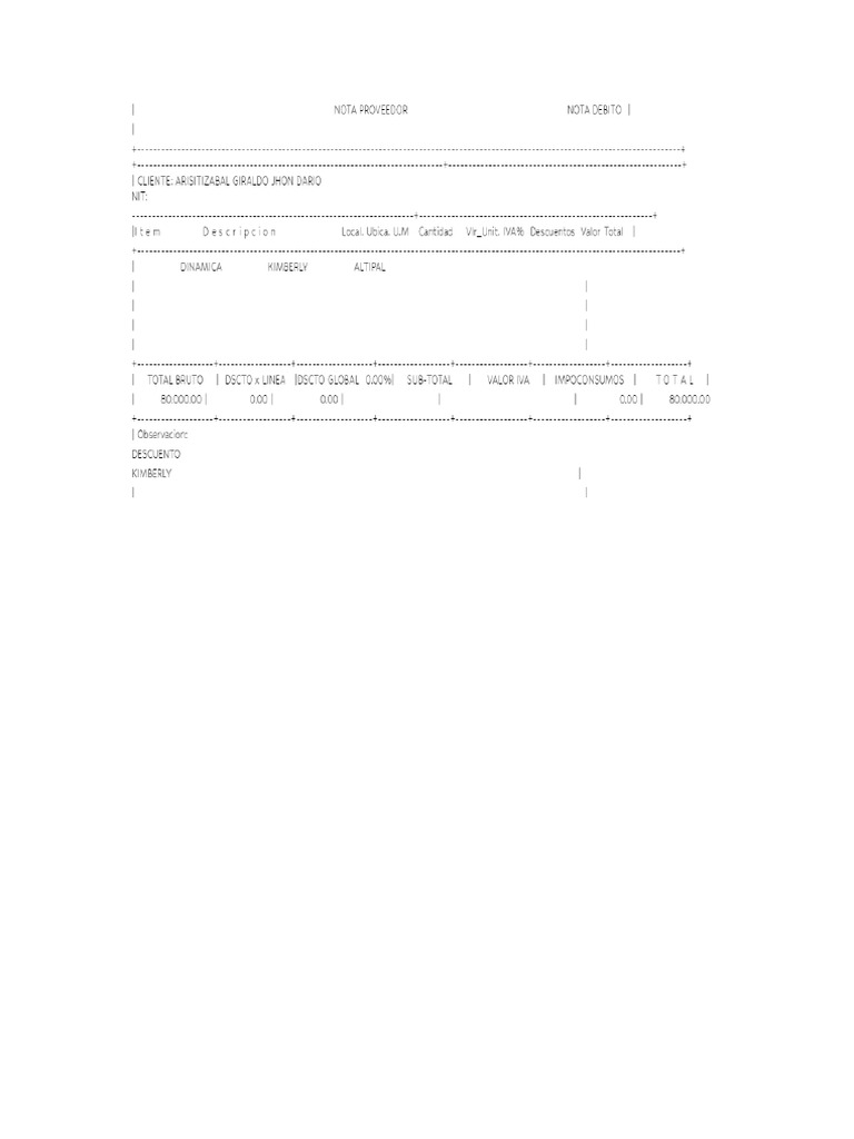 Nota | PDF