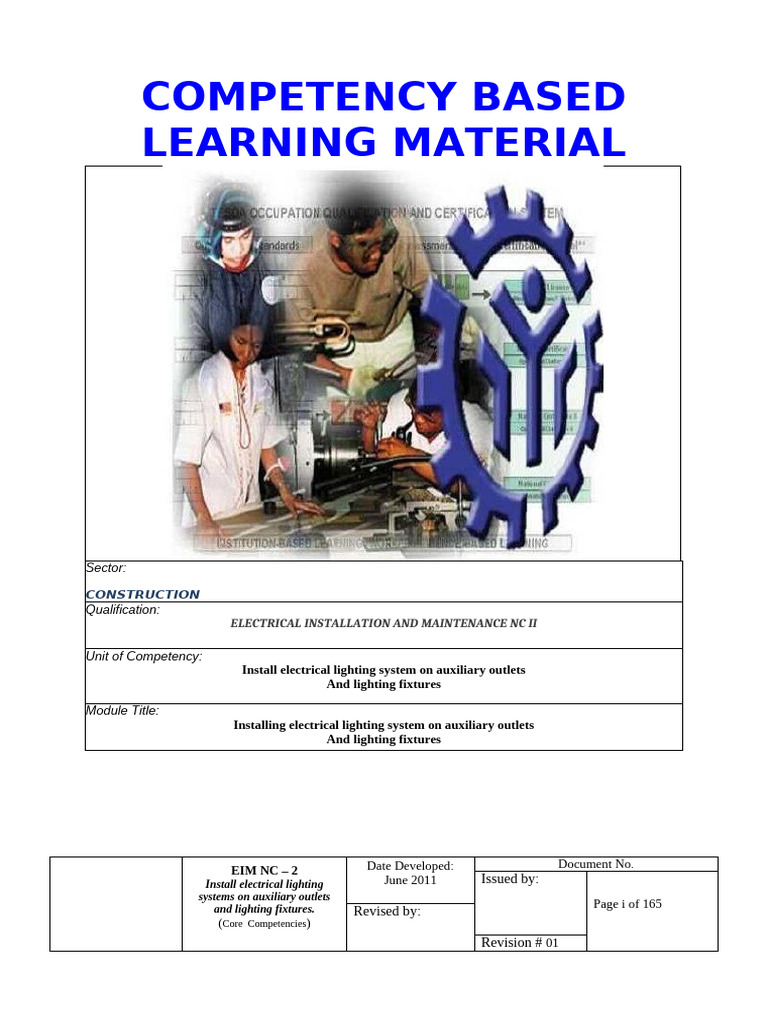 Final Module Core 5 EIM Install Electrical Lighting System | PDF ...