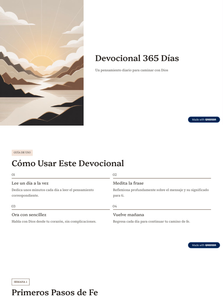 Devocional-365-Dias-PARA CADA DIA DEL AÑO | PDF | Amor | Dios