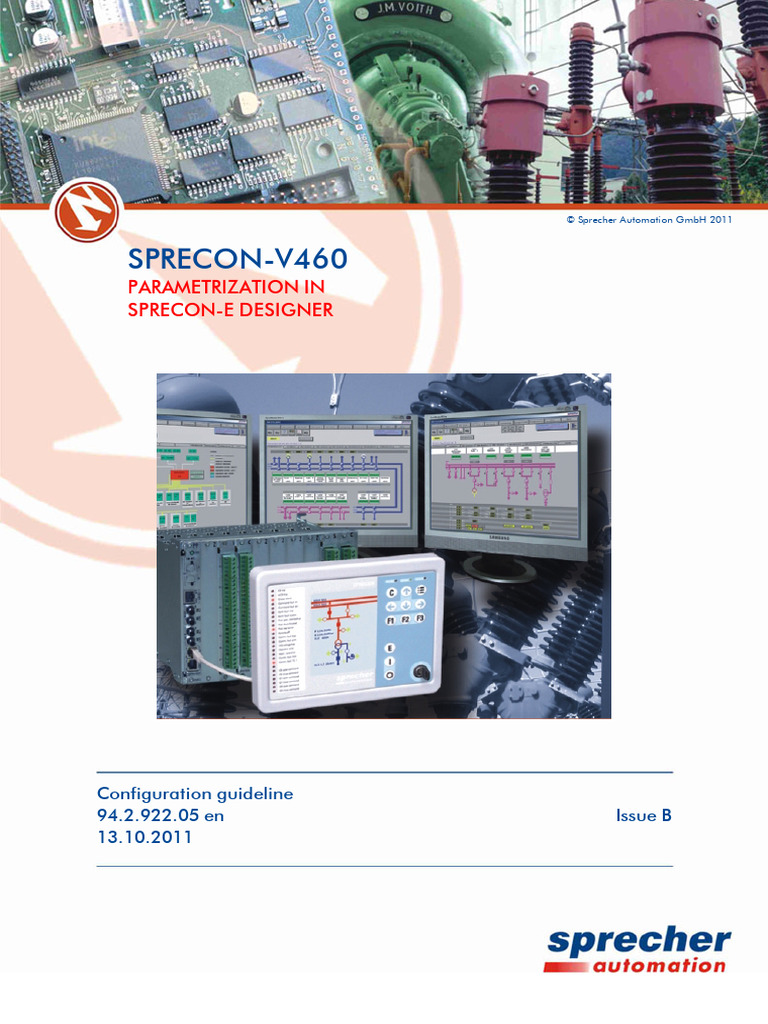 94.2.922.05en B SPRECON-V460 Configuration Guideline | PDF | Comma ...