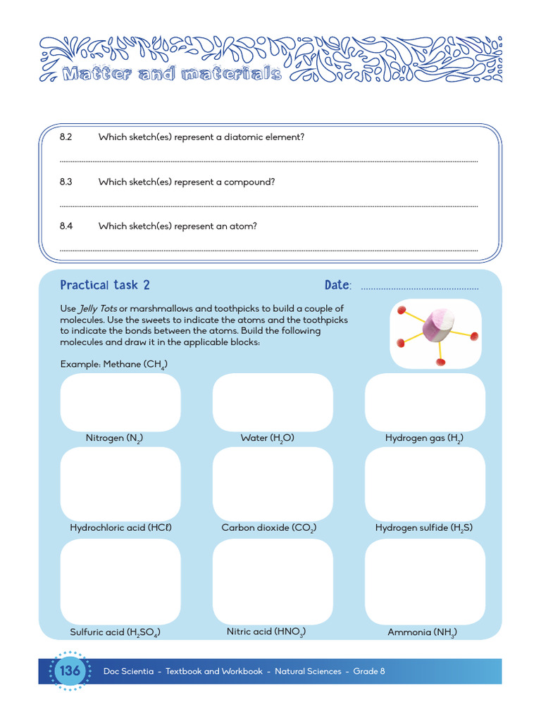 Grade 8 Textbook and Workbook - Activity | PDF