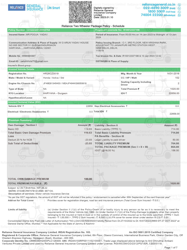 91b1714ddc9099ef33e2e3b50fad9a7a | PDF | Insurance | Cheque