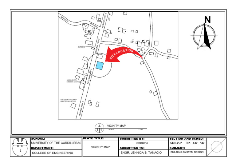 Group 3 Vicinitymap Ce II-2a-f | PDF
