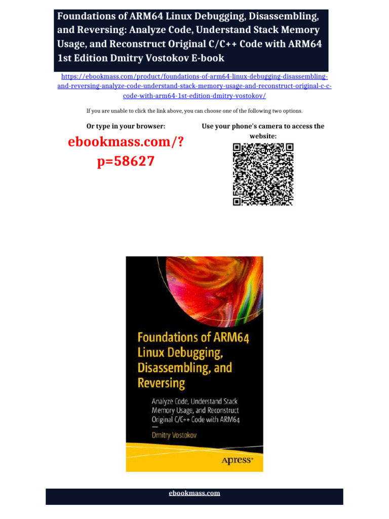 Foundations of ARM64 Linux Debugging, Disassembling, and Reversing ...