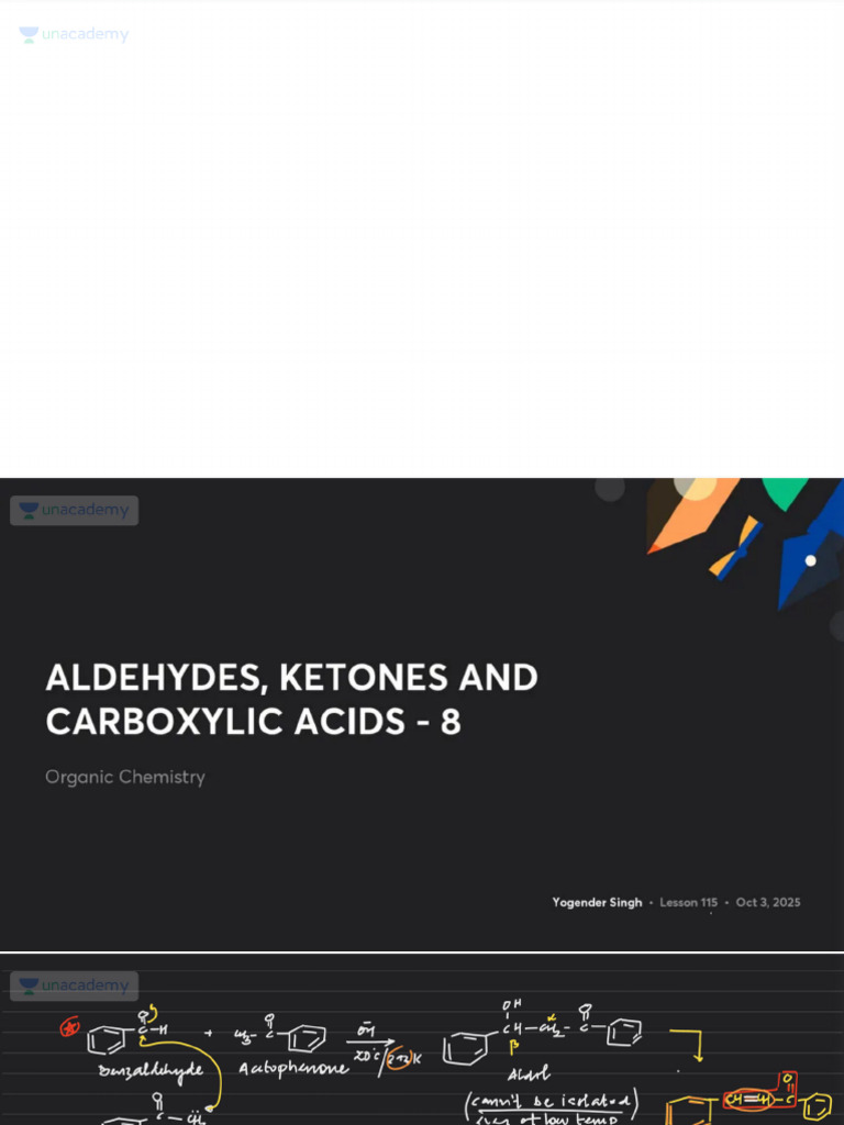 Aldehydes Ketones and Carboxylic Acids 8 With Anno | PDF