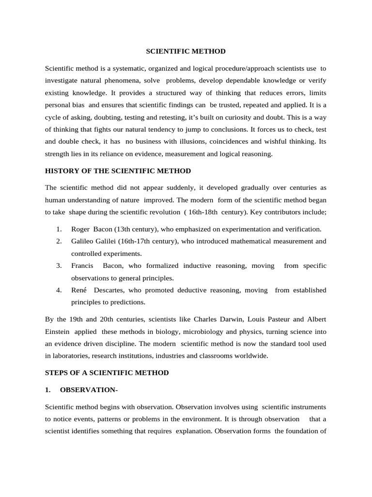 Chm 101 Assignment | PDF | Scientific Method | Experiment