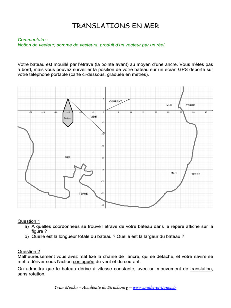 Trans Mer | PDF | Bateaux | Ancre