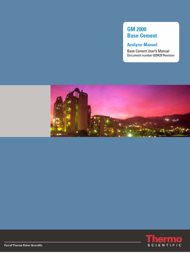 Thermo Cement User Manual | PDF | Login | User (Computing)