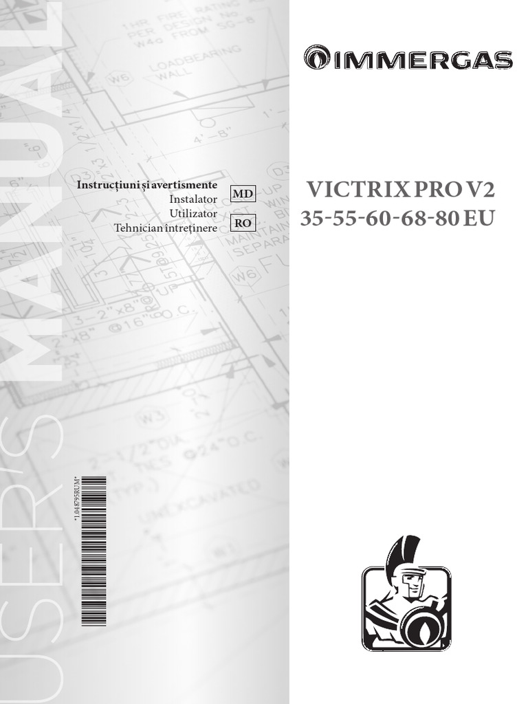 Manual - Centrale Victrix Pro v2 55-80kw (Ro) | PDF