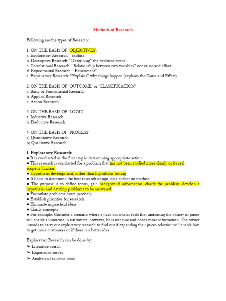 2024-08-29 - Methods of Research | PDF | Statistics | Quantitative Research