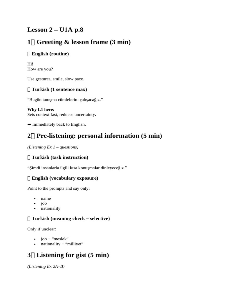 Lesson 2 | PDF