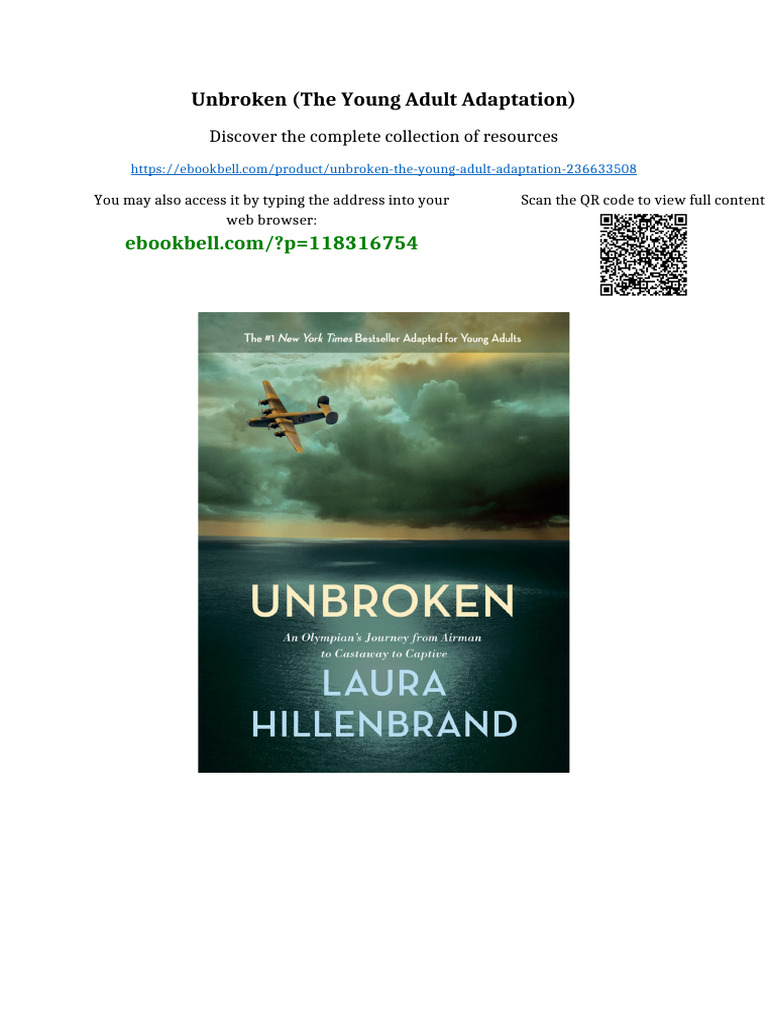 Unbroken (The Young Adult Adaptation) newest edition 2025 | PDF | Odor ...