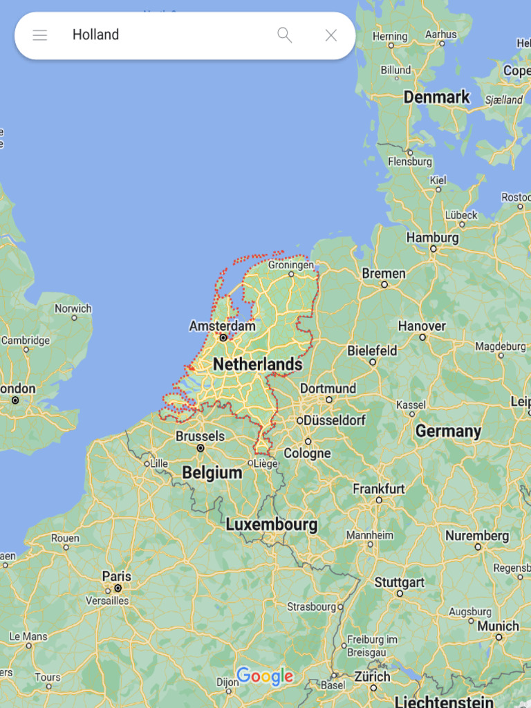 Netherlands - Google Maps | PDF