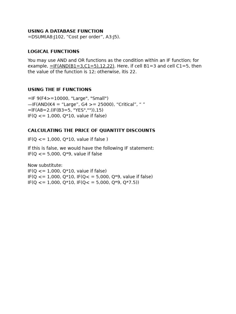 Ch2 Formulas | PDF