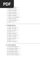 Time Calculation Exercises for Students | PDF
