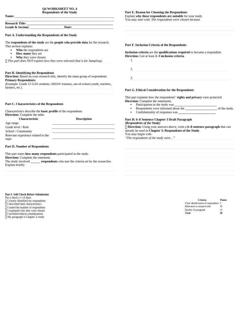 q4 Worksheet No4 | PDF