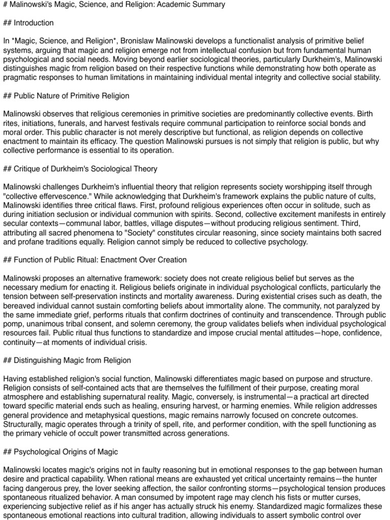 PDF Document | PDF | Émile Durkheim | Rituals