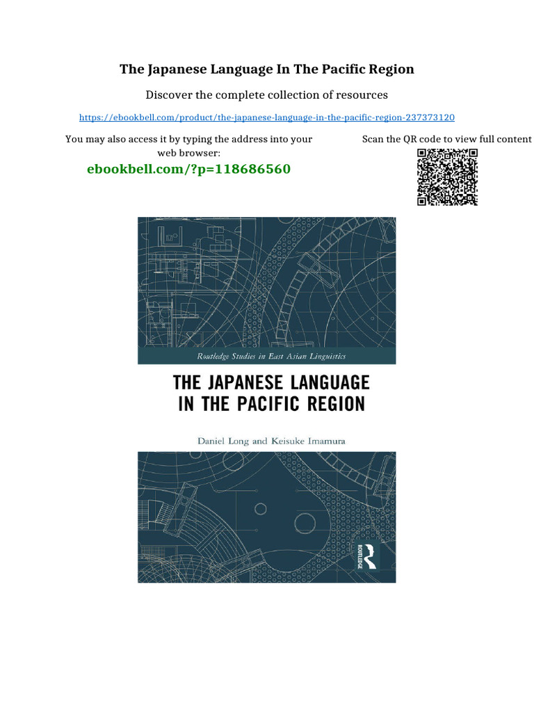 The Japanese Language in the Pacific Region Kindle & PDF Formats | PDF ...