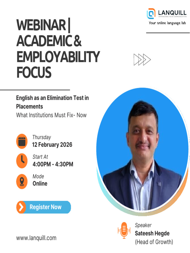 Lanquill Webinar Academic & Employability Focus | PDF