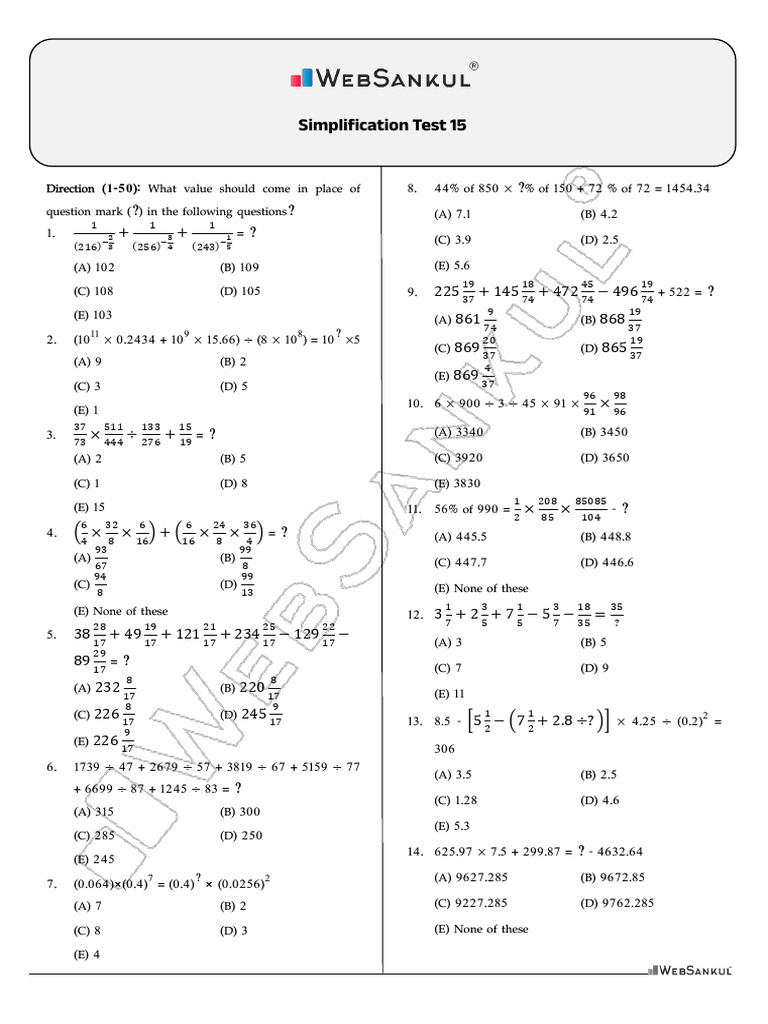 Simplification Test 15-01feb262344 | PDF | Chess Theory | Chess Openings