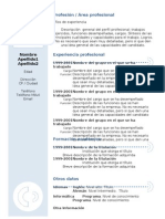 Curriculum Vitae Modelo3a Azul