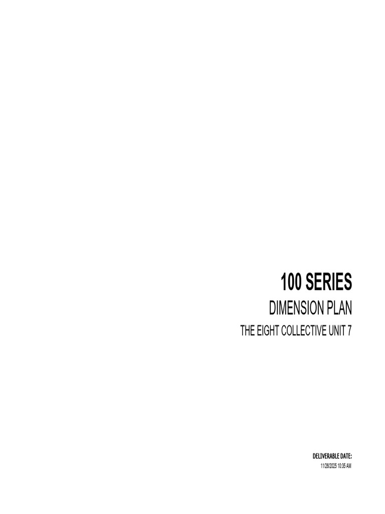 Der Ec a p200 Unit 7 Dimension Plan | PDF