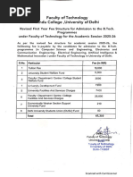 Fee Structure 2026-27 | PDF | Undergraduate Education | Titles