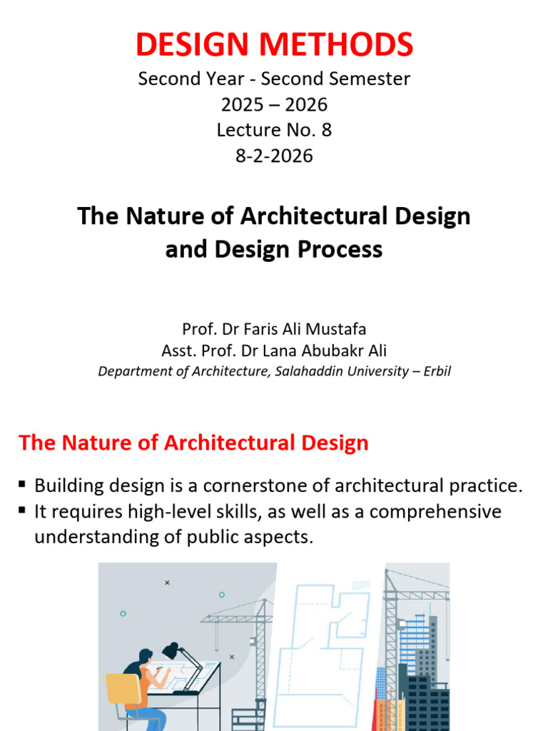 DM-8 (The Nature of Architectural Design and Design Process) | PDF ...
