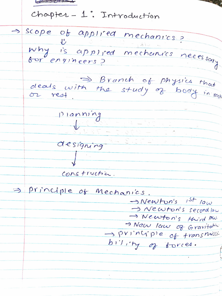 Applied Mechanics | PDF