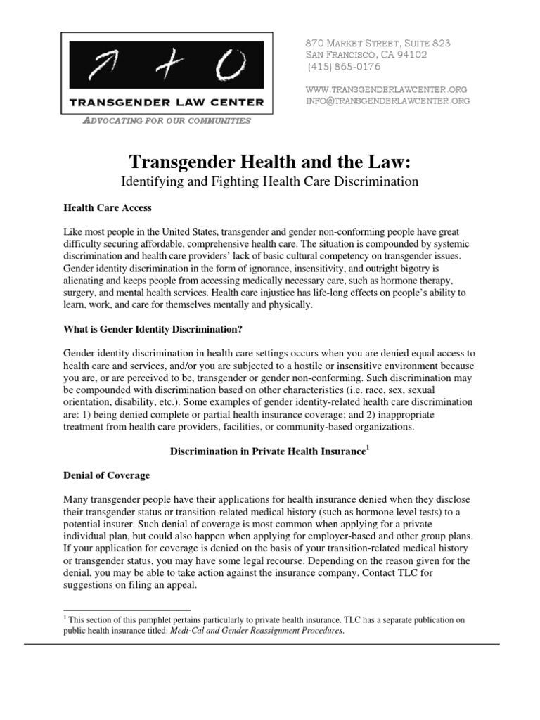 Health Law Fact Sheet | PDF
