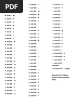 Alt Codes List - Alt Key Codes For Symbols, Special Characters | PDF ...