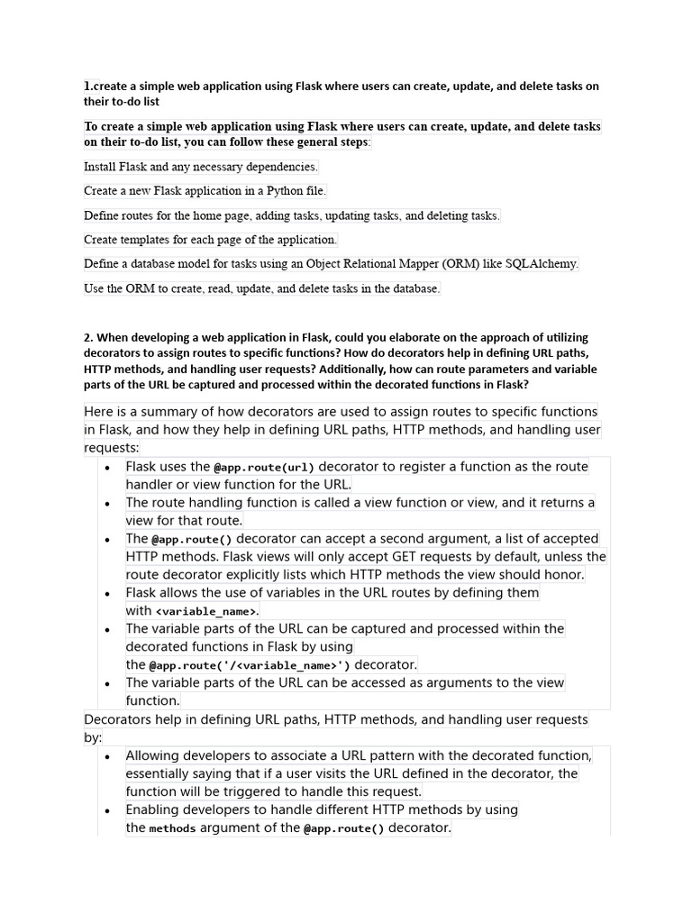 FSD Cat 2 Four Marks Unit 3 | PDF | No Sql | Databases