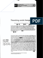 Theorising Social Change - Dwyer &amp; Minnegal