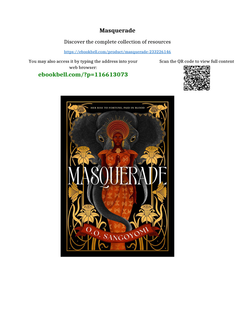 Masquerade Digital Download | PDF | Intellectual Property