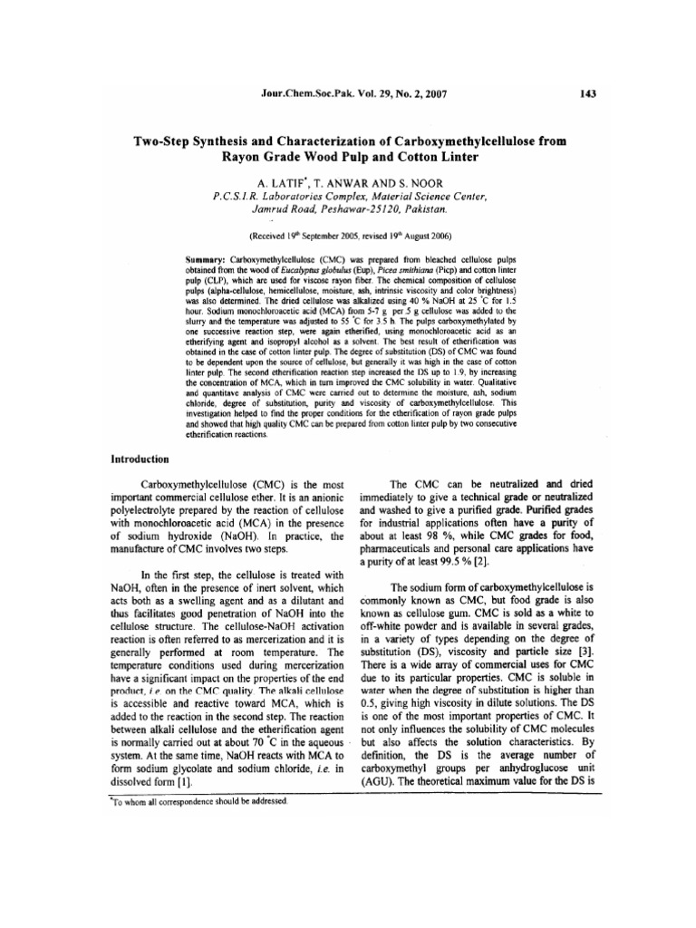 Two Step Synthesis and Characterization of r3mw4u9zow | PDF