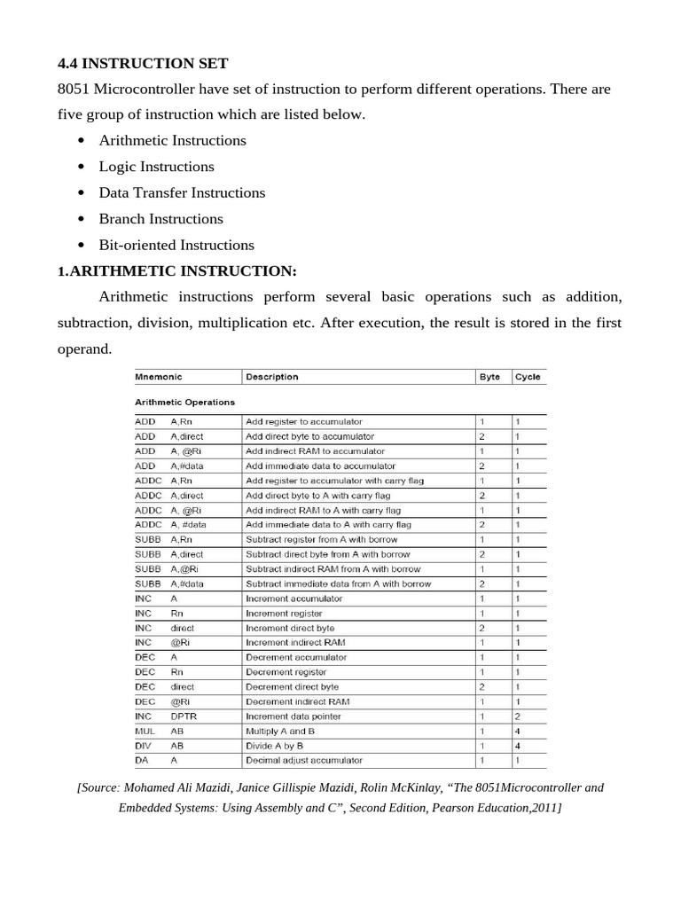 Instruction Set and Programming | PDF | Binary Coded Decimal | Computer ...