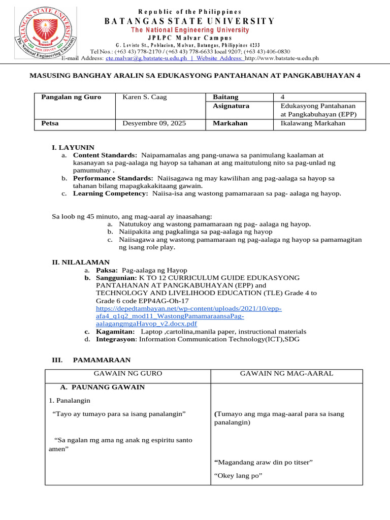 Epp Demo Final | PDF