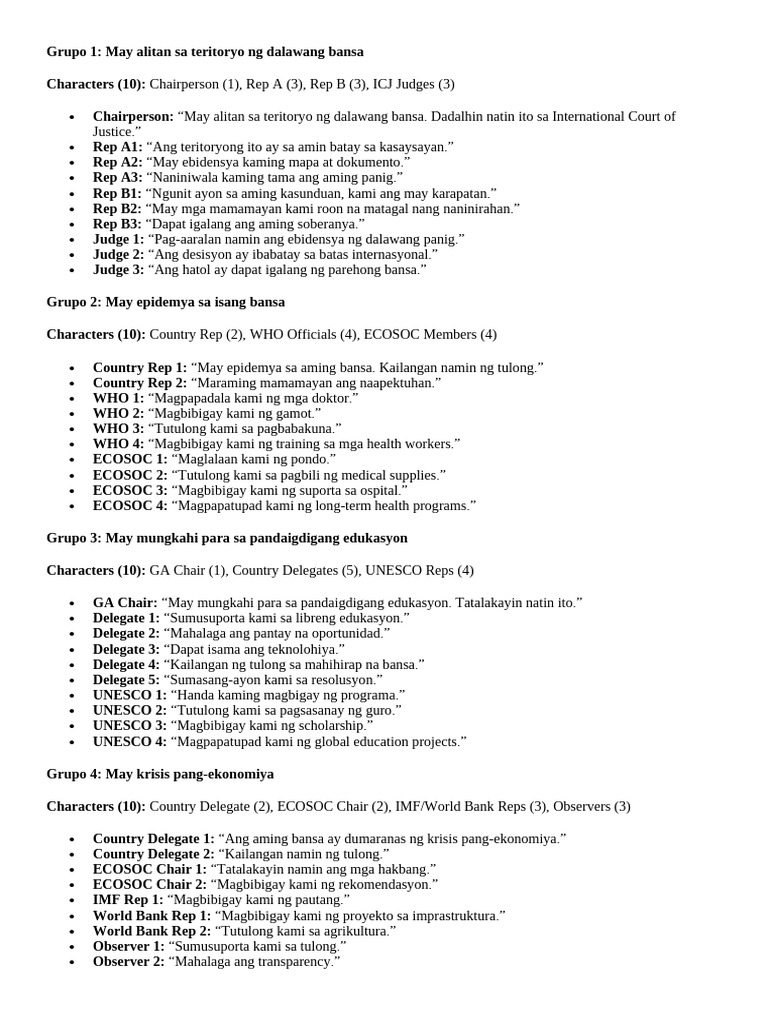 Group Task | PDF