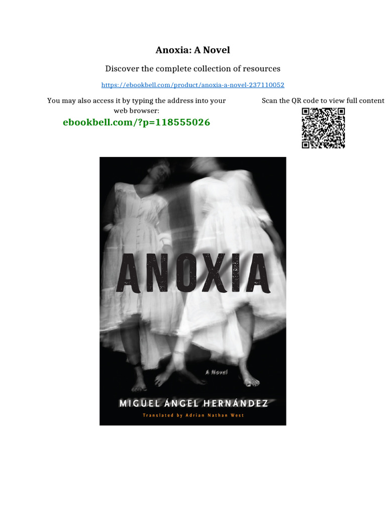 Anoxia: A Novel Available Full Chapters | PDF | Intellectual Property ...