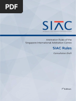 SIAC Arbitration Rules 2025 Edition | PDF | Arbitration | Arbitral Tribunal