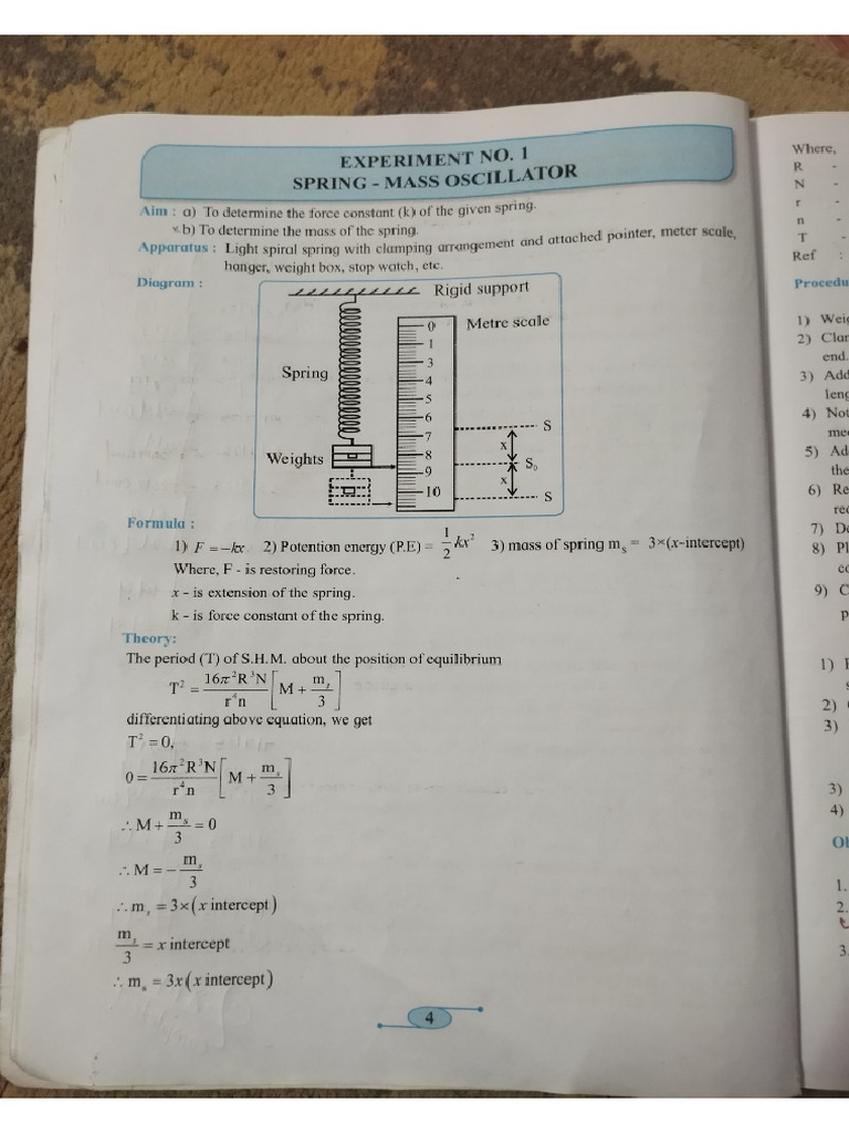 Physics Practical (1) | PDF