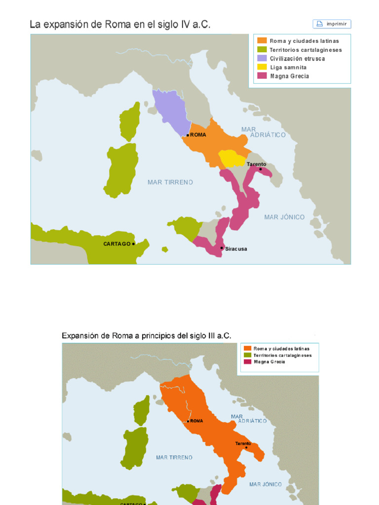 Mapas de Roma | PDF