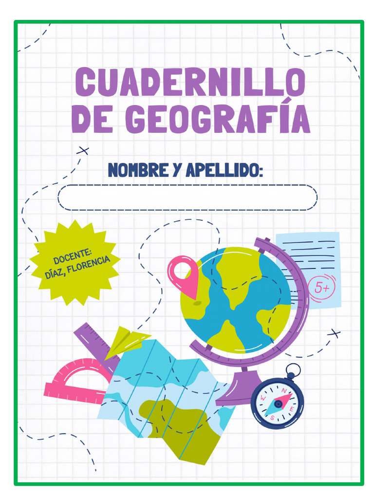 Cuadernillo 3°año Geografía 2025 | PDF