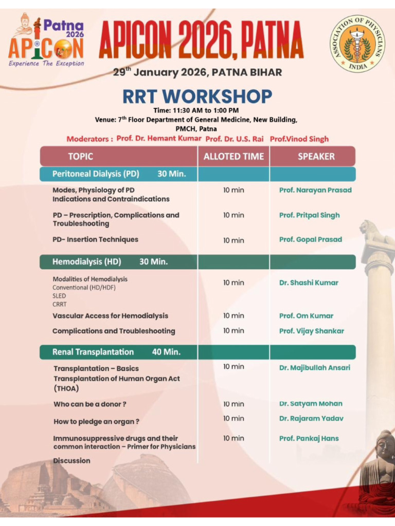 Apicon 2026, Patna | PDF