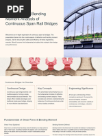 Simply Supported vs Continuous Bridges | PDF | Bridge | Bending